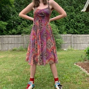 Adorable Floral Flowy Dress💜